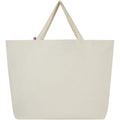 Natural - Back - Cannes Recycled 10L Tote Bag