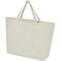 Natural - Side - Cannes Recycled 10L Tote Bag