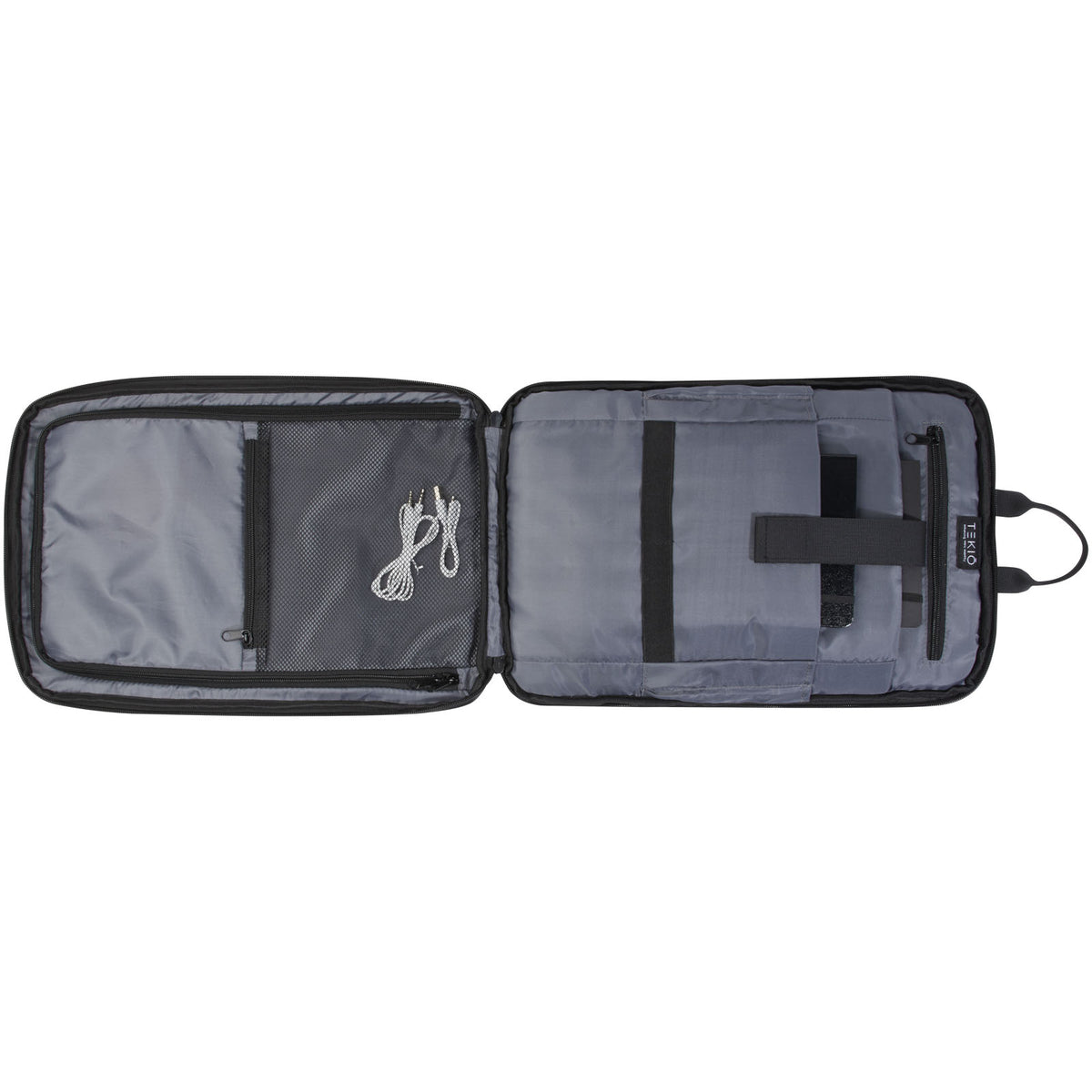 Solid Black - Lifestyle - Tekio Rise Recycled Laptop Backpack