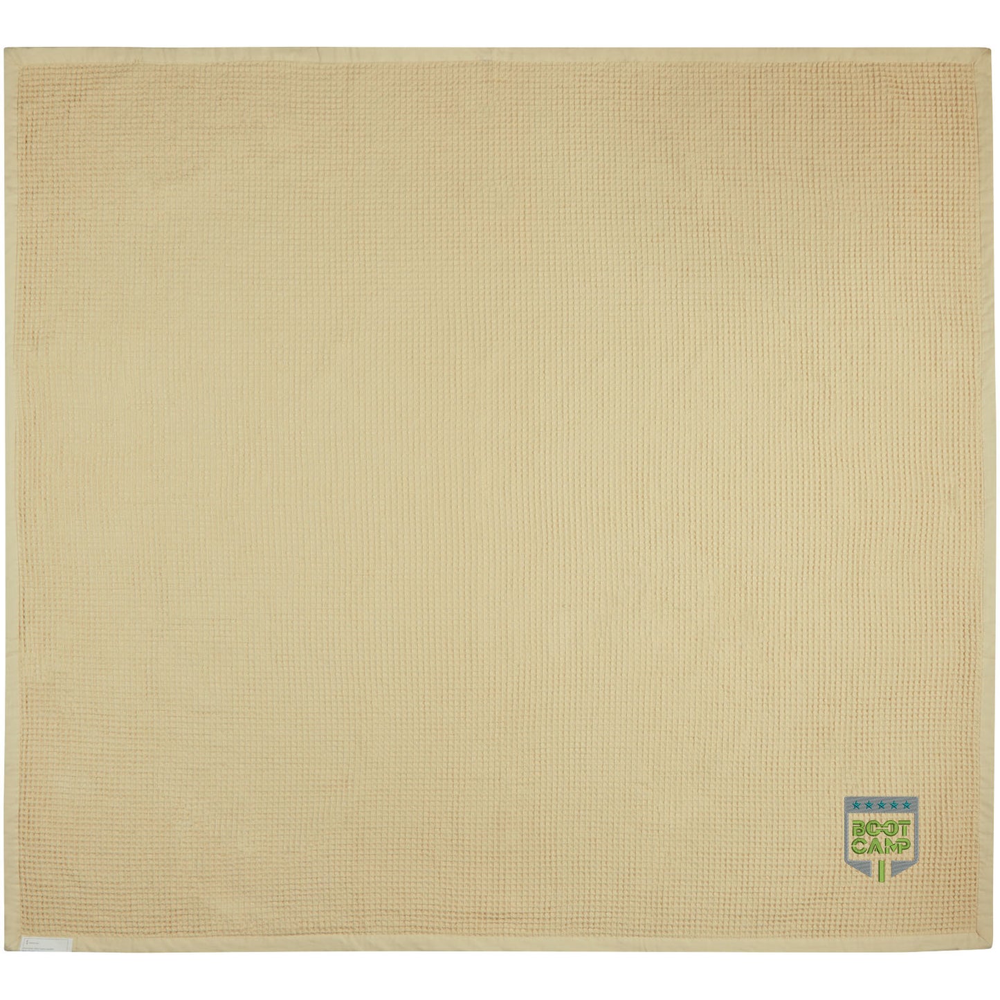 Beige - Front - Seasons Abele Waffle Blanket