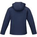 Navy - Back - Elevate Essentials Mens Notus Padded Soft Shell Jacket