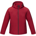 Red - Front - Elevate Essentials Mens Notus Padded Soft Shell Jacket