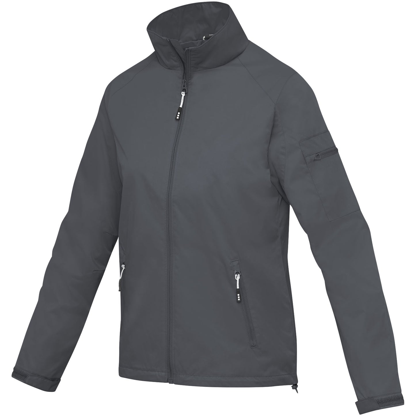 Storm Grey - Side - Elevate Womens-Ladies Palo Lightweight Jacket