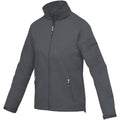 Storm Grey - Side - Elevate Womens-Ladies Palo Lightweight Jacket