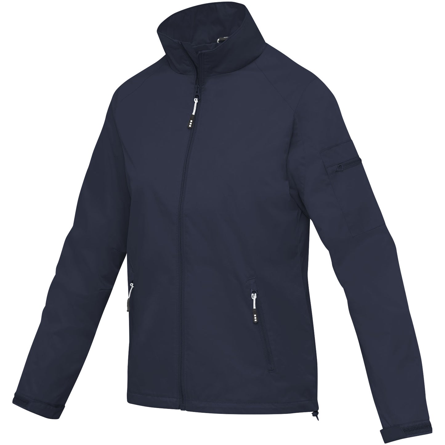 Navy - Side - Elevate Womens-Ladies Palo Lightweight Jacket