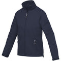 Navy - Side - Elevate Womens-Ladies Palo Lightweight Jacket