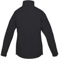 Solid Black - Back - Elevate Womens-Ladies Palo Lightweight Jacket