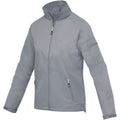 Steel Grey - Side - Elevate Womens-Ladies Palo Lightweight Jacket