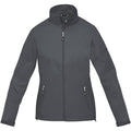 Storm Grey - Front - Elevate Womens-Ladies Palo Lightweight Jacket