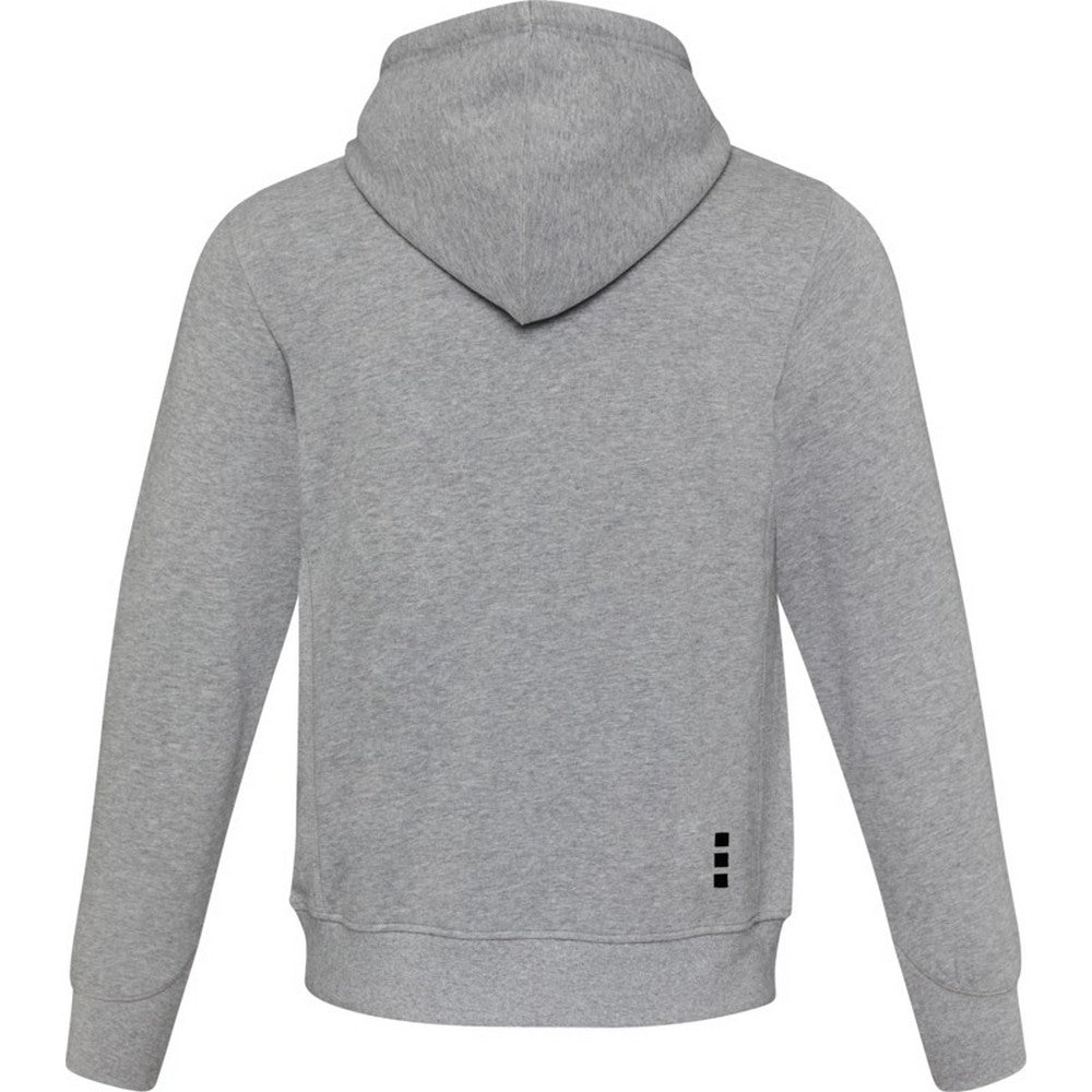 Heather Grey - Back - Elevate Life Unisex Adult Laguna Hoodie
