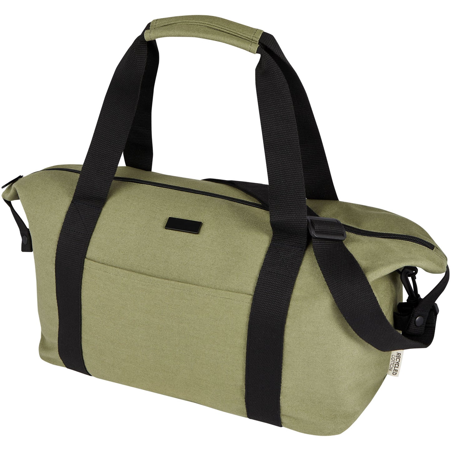 Olive - Side - Joey Canvas Sports Recycled Duffle Bag