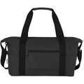 Solid Black - Front - Joey Canvas Sports Recycled Duffle Bag