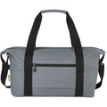 Grey - Back - Joey Canvas Sports Recycled Duffle Bag