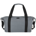 Grey - Front - Joey Canvas Sports Recycled Duffle Bag