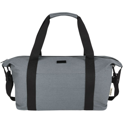 Grey - Front - Joey Canvas Sports Recycled Duffle Bag