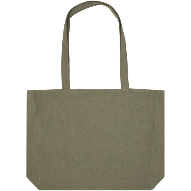 Green - Back - Weekender Recycled Tote Bag