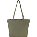 Green - Side - Weekender Recycled Tote Bag
