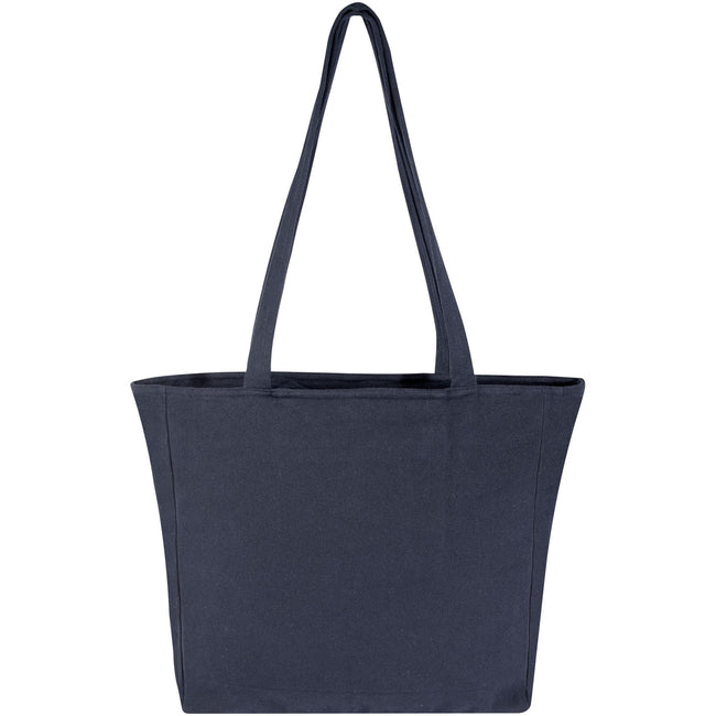 Navy - Side - Weekender Recycled Tote Bag