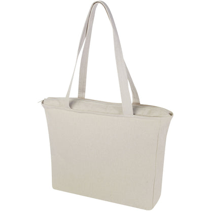 Oatmeal - Front - Weekender Recycled Tote Bag