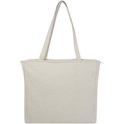 Oatmeal - Back - Weekender Recycled Tote Bag