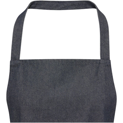 Denim - Side - Unisex Adult Nima Recycled Full Apron