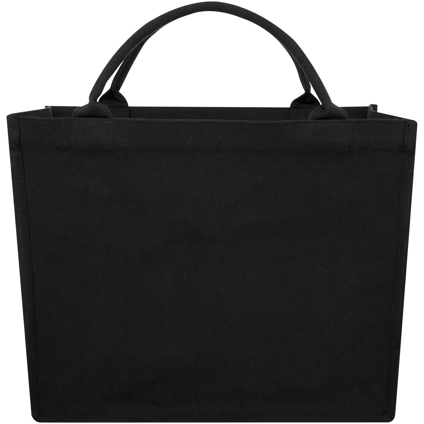 Solid Black - Front - Page Recycled Tote Bag