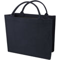 Navy - Side - Page Recycled Tote Bag