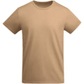 Greek Orange - Front - Roly Mens Breda Plain T-Shirt