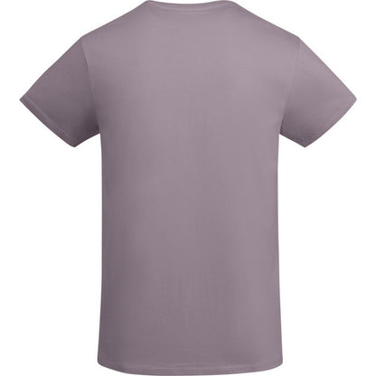 Lavender - Back - Roly Mens Breda Plain T-Shirt