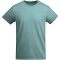 Dusty Blue - Front - Roly Mens Breda Plain T-Shirt