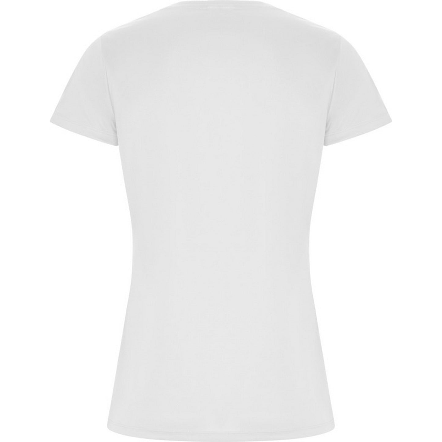 White - Back - Roly Womens-Ladies Imola Sports T-Shirt