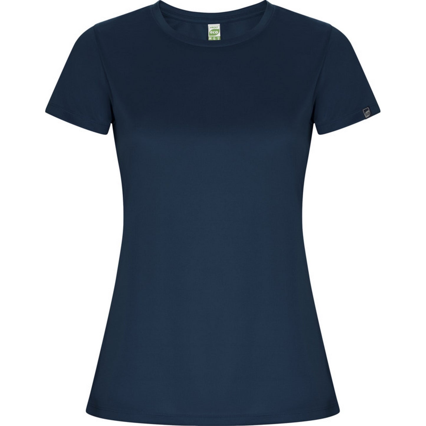 Navy Blue - Front - Roly Womens-Ladies Imola Sports T-Shirt