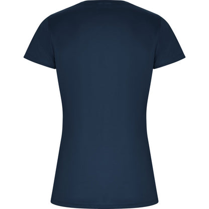 Navy Blue - Back - Roly Womens-Ladies Imola Sports T-Shirt