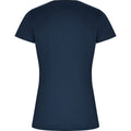 Navy Blue - Back - Roly Womens-Ladies Imola Sports T-Shirt