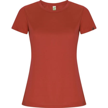 Red - Front - Roly Womens-Ladies Imola Sports T-Shirt