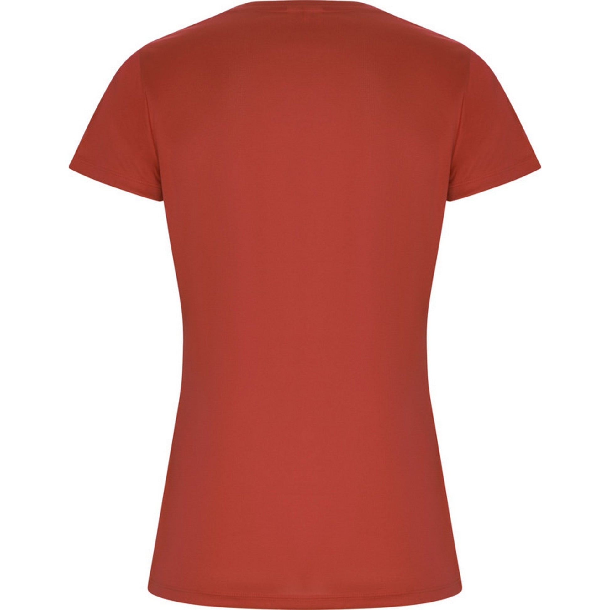 Red - Back - Roly Womens-Ladies Imola Sports T-Shirt