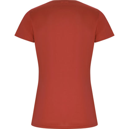Red - Back - Roly Womens-Ladies Imola Sports T-Shirt