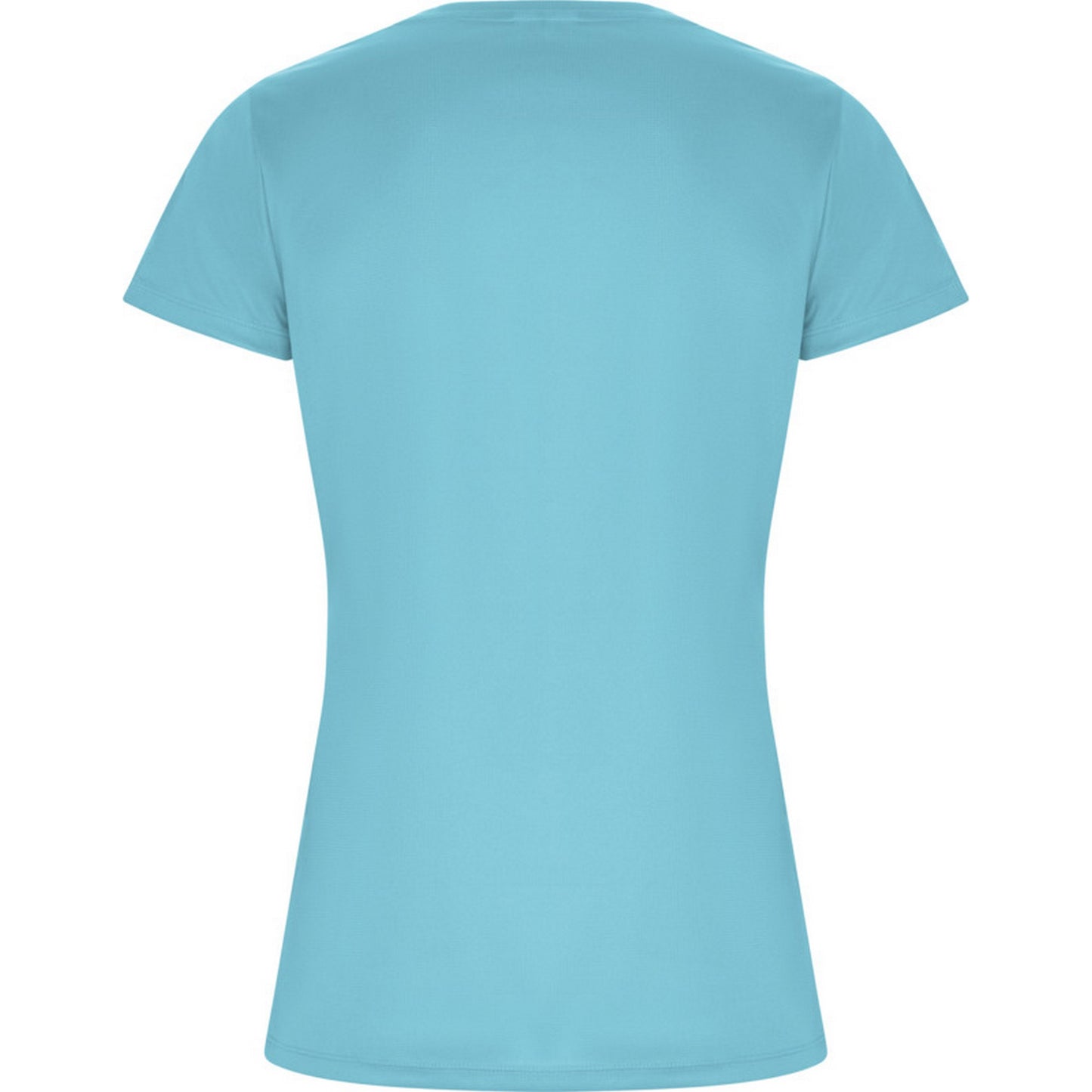 Turquoise - Back - Roly Womens-Ladies Imola Sports T-Shirt