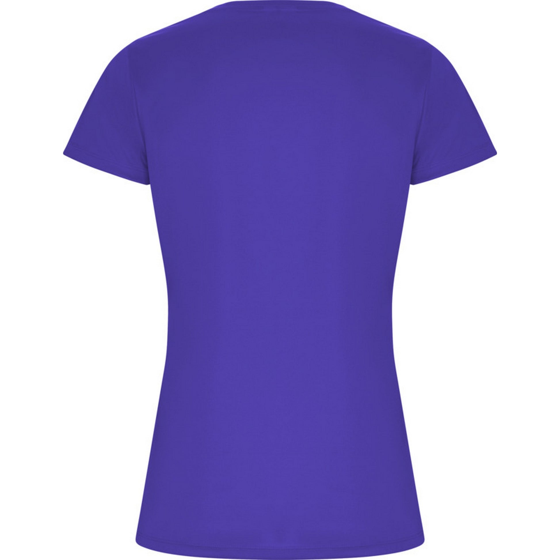 Mauve - Back - Roly Womens-Ladies Imola Sports T-Shirt