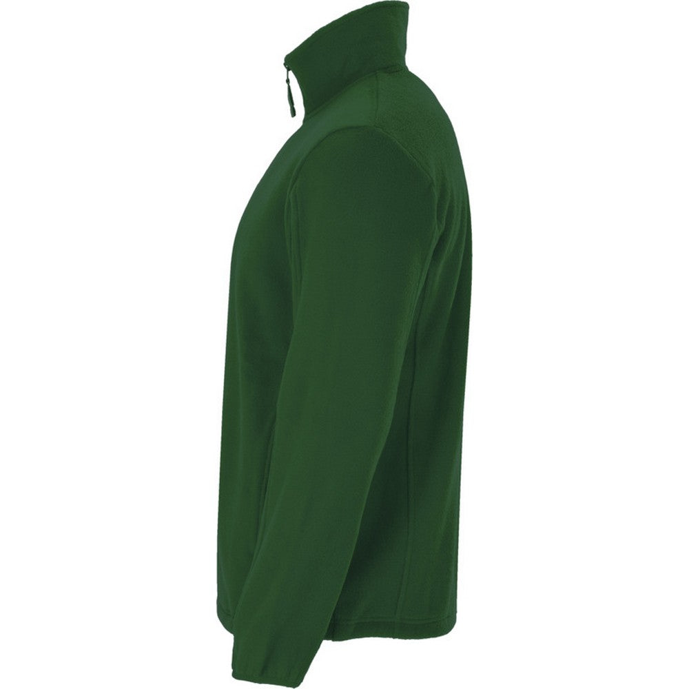 Bottle Green - Side - Roly Mens Artic Full Zip Fleece Jacket