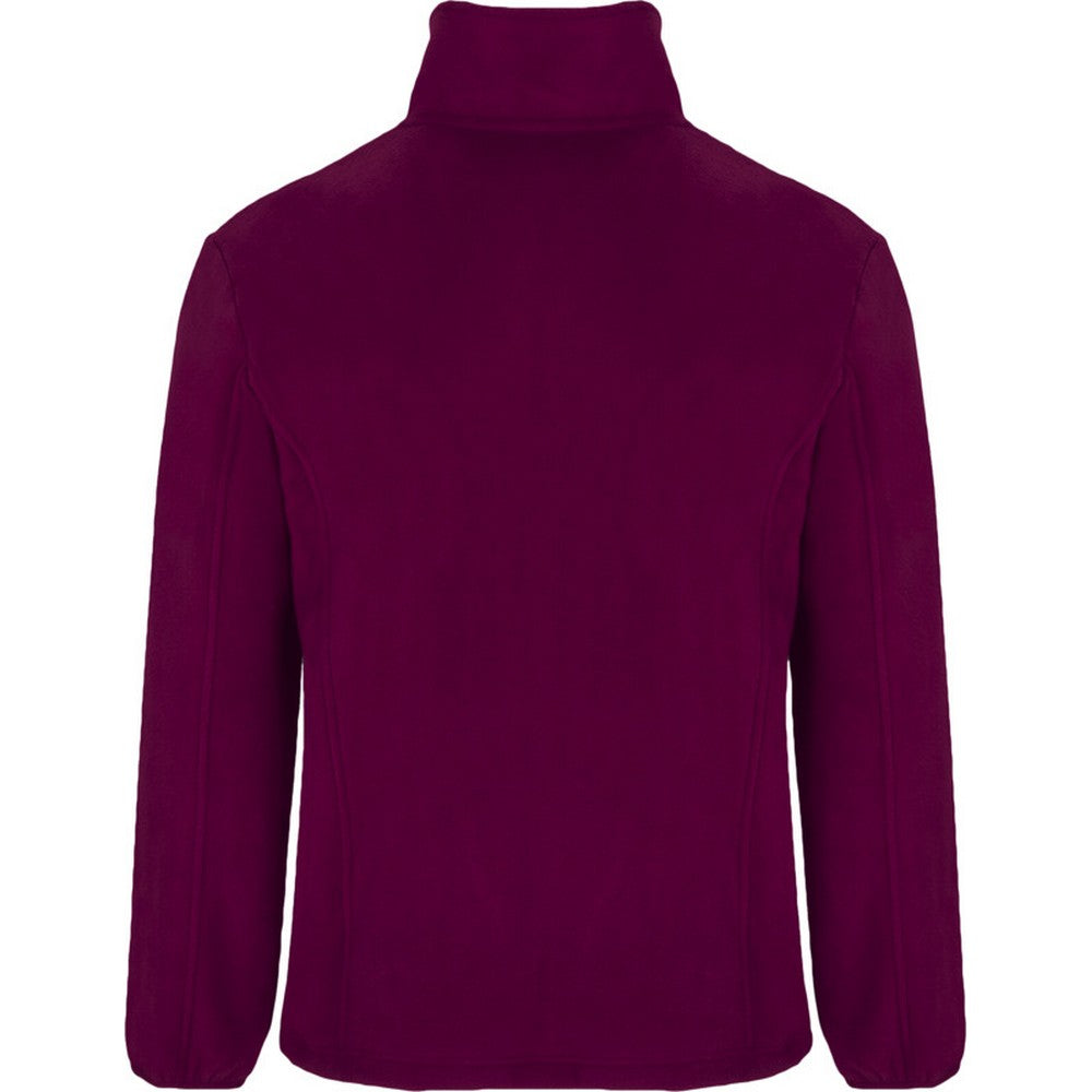 Garnet - Back - Roly Mens Artic Full Zip Fleece Jacket