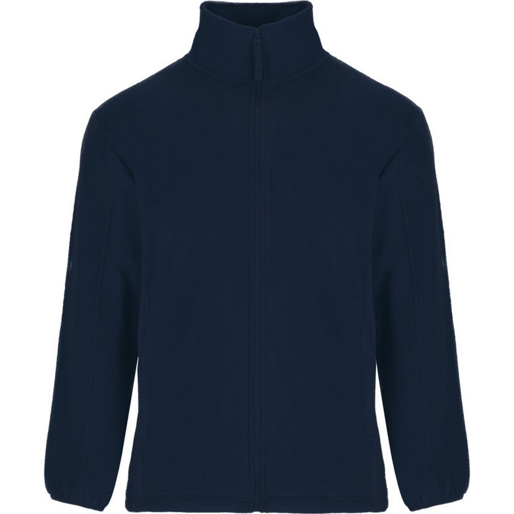 Navy Blue - Front - Roly Mens Artic Full Zip Fleece Jacket
