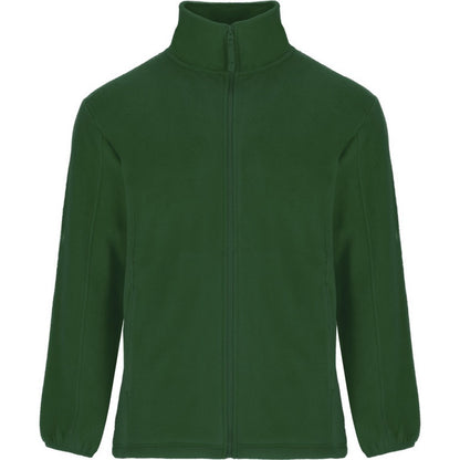 Bottle Green - Front - Roly Mens Artic Full Zip Fleece Jacket