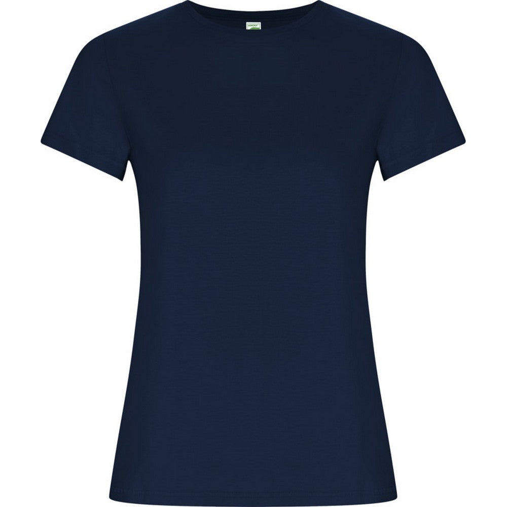 Navy Blue - Front - Roly Womens-Ladies Golden T-Shirt