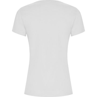 White - Back - Roly Womens-Ladies Golden T-Shirt