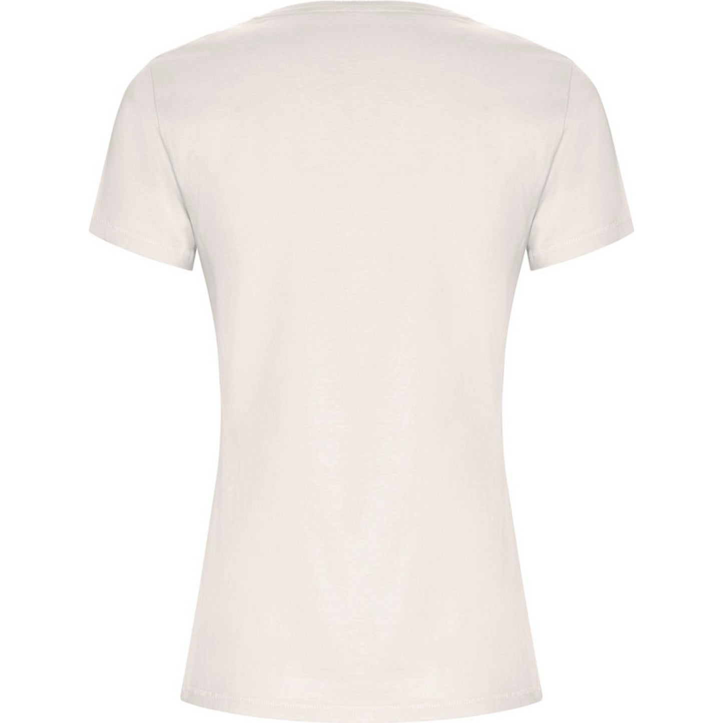 Vintage White - Back - Roly Womens-Ladies Golden T-Shirt