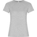 Grey Marl - Front - Roly Womens-Ladies Golden T-Shirt