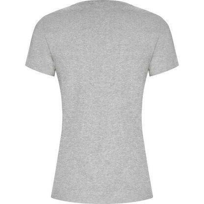 Grey Marl - Back - Roly Womens-Ladies Golden T-Shirt