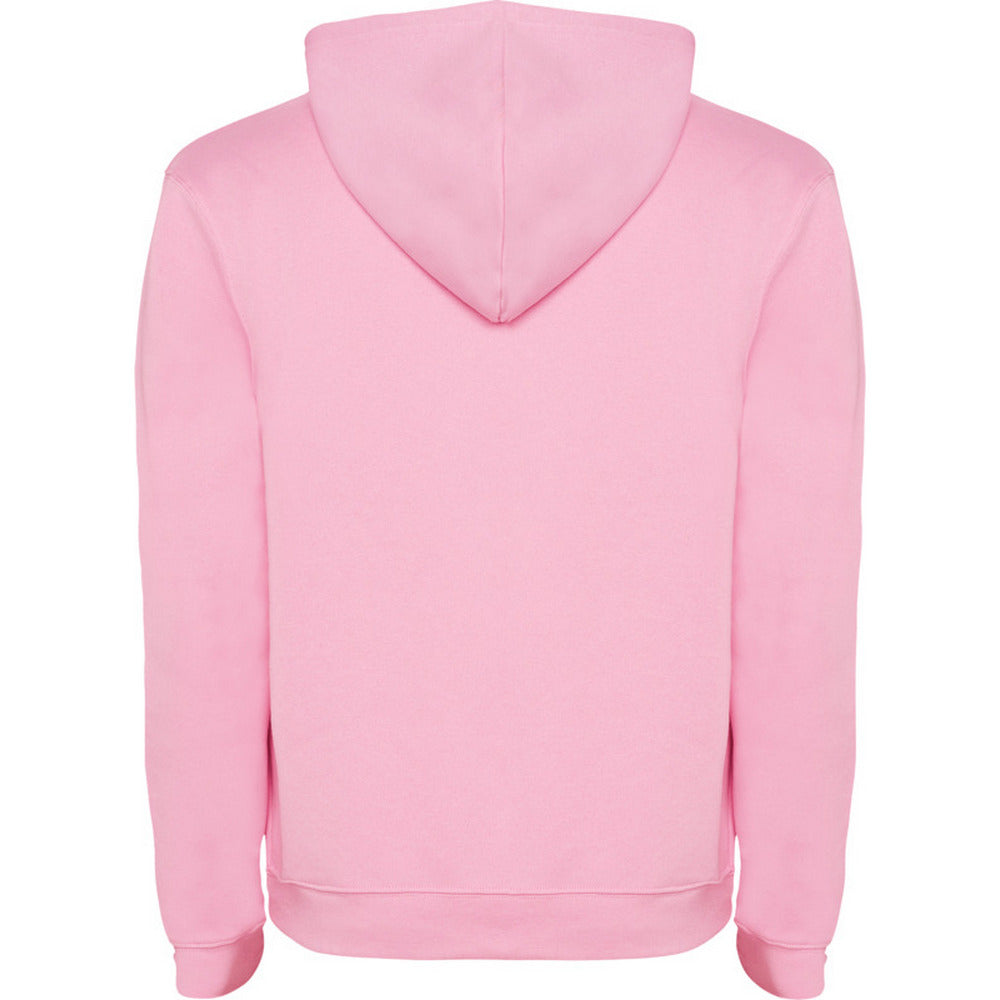 Light Pink-Grey Marl - Back - Roly Childrens-Kids Urban Drawstring Hoodie