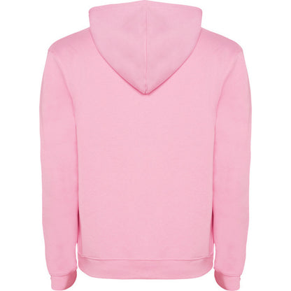 Light Pink-Grey Marl - Back - Roly Childrens-Kids Urban Drawstring Hoodie